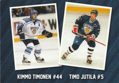 KIMMO TIMONEN 44 JA TIMO JUTILA 5