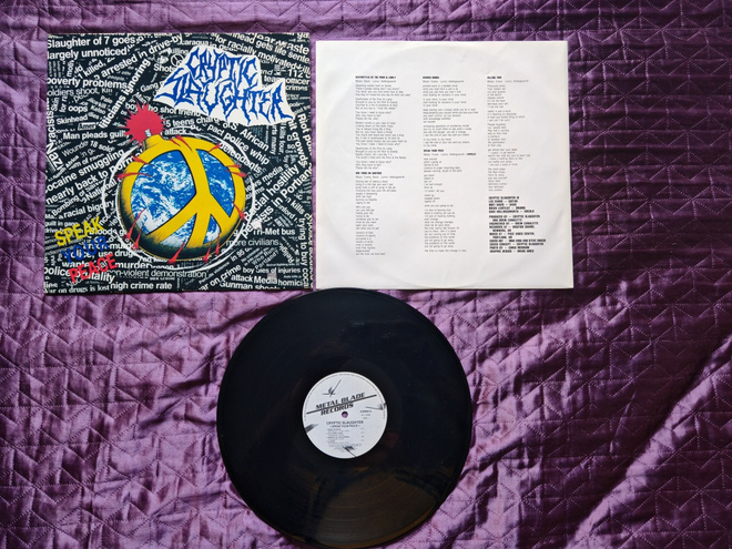 CRYPTIC SLAUGHTER - SPEAK YOUR PEACE
