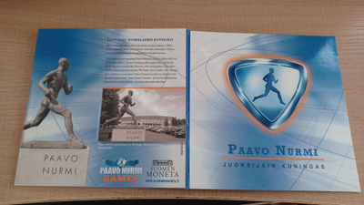 Eurorahasarja 2013 Paavo Nurmi 1C-2€ UNC