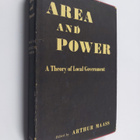 Paul Ylvisaker : Area and Power - A Theory of Local Gover... - pikkukuva 1