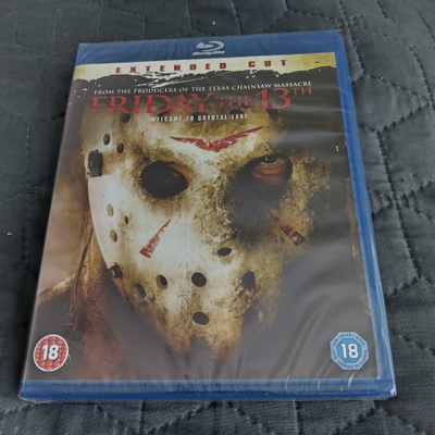 Friday The 13th - Extended Cut Blu-ray **muoveissa**
