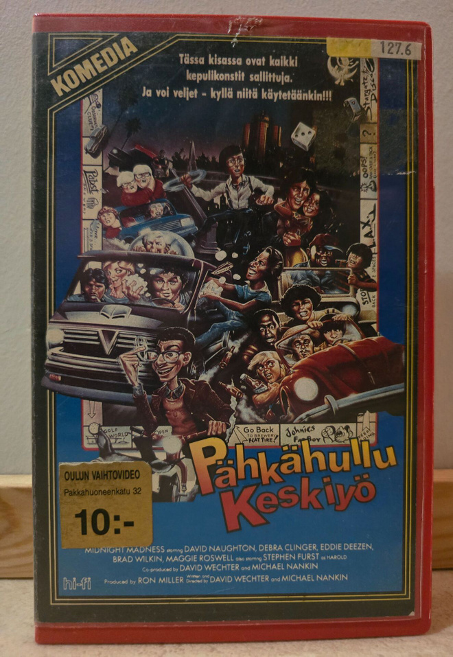 Vhs  fi  PÄHKÄHULLU KESKIYÖ