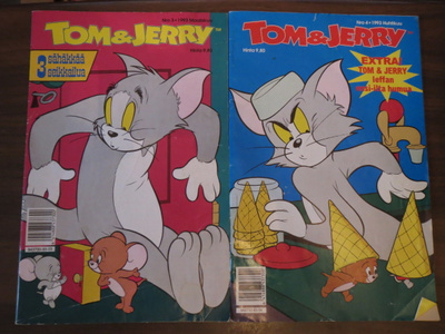 Tom & Jerry 1993 # 3, 4, 7, 8, 9, 11 & 12