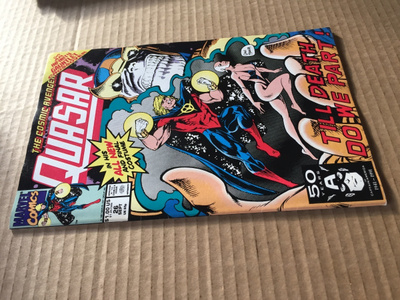 MARVEL QUASAR 26/1991 HYVÄ