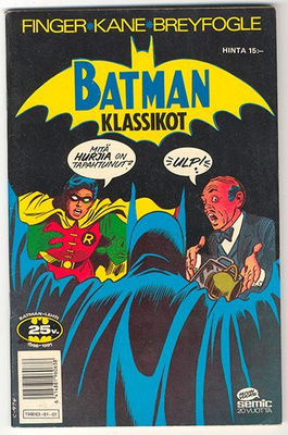 Batman klassikot 1/1991