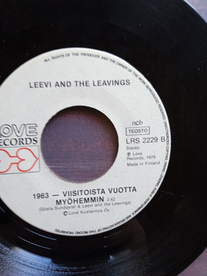SINGLE- LEVY: LEEVI AND THE LEAVINGS