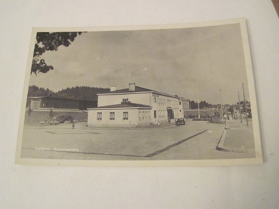 Kortti Kuopio Rautatie Asema 1950-l Alkup.Mallikappale