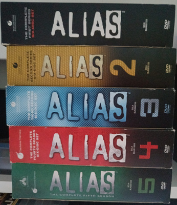 Alias 1-5 koko sarja DVD