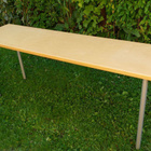 Työtaso säädettävät jalat, 160 x 42 x 3 cm - pikkukuva 4