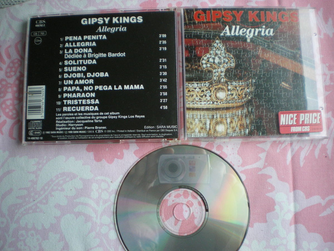 CD Gipsy Kings: Allergia
