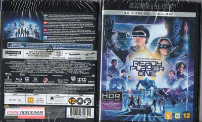 Ready Player One	(30 298)	UUSI	-FI-	4K HD+BLUR		(2)		2018