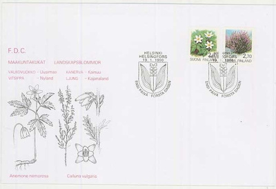 1990 maakuntakukat FDC