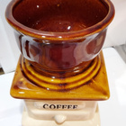 KERAAMINEN COFFEE KUKKAPURKKI / KAHVIPURKKI - pikkukuva 2