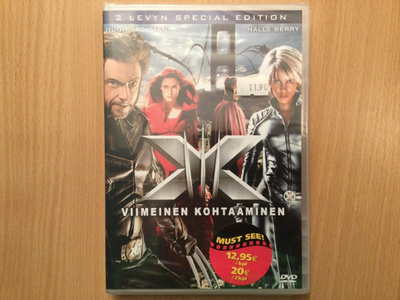 X-Men3 -Viimeinen kohtaaminen - tupla DVD