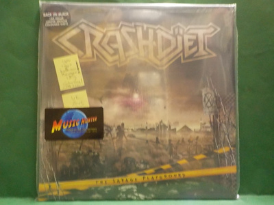 CRASH DIET THE SAVAGE PLAYGROUND UUSI "SS" LP