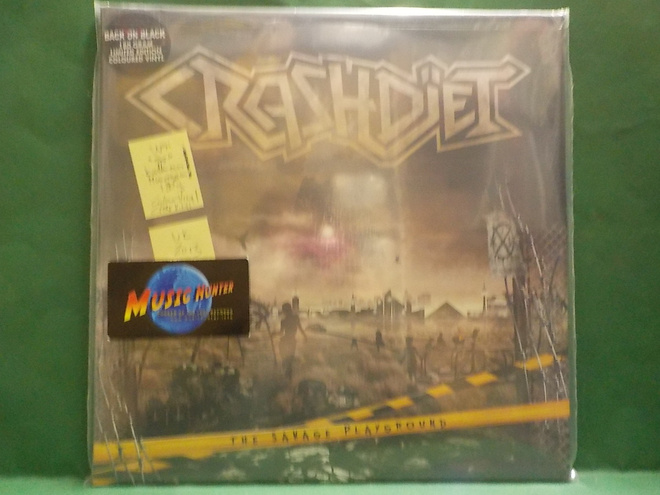 CRASH DIET THE SAVAGE PLAYGROUND UUSI "SS" LP