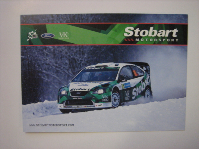 Ford rallikortti 27 C: Ford Focus -Matthew Wilson