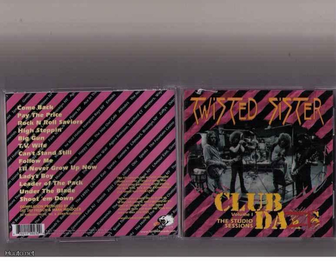 Twisted Sister Club Daze The Studio Sessions Vol 1