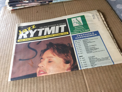 JAZZ RYTMIT LEHTI 4/2000 HYVÄ