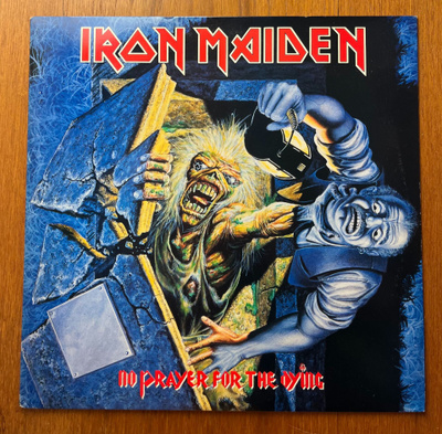 Iron Maiden - No Prayer for the Dying LP US-90 Red vinyl