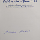 Marianne Marenk : Sadat muistot - Suomi 100 : muistojen k... - pikkukuva 3