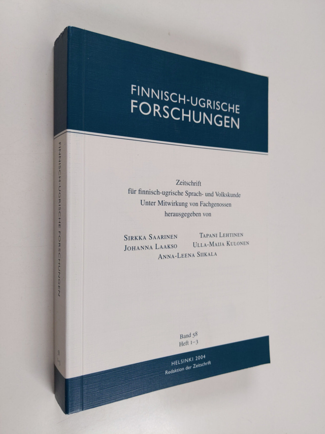 Kaarle Krohn : Finnisch-ugrische Forschungen - Zeitschrif...