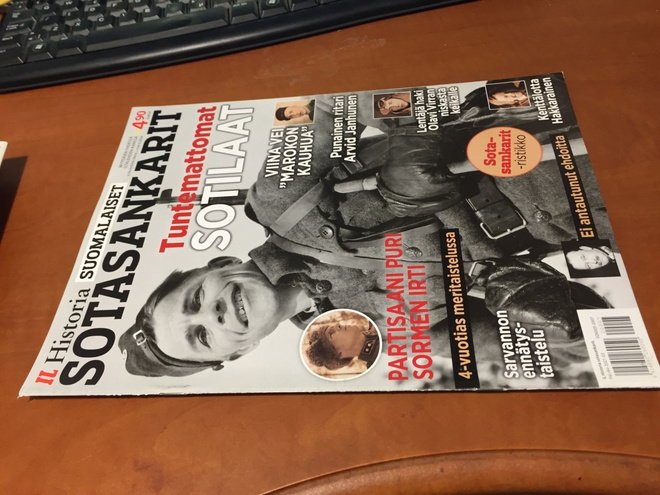 ILTALEHTI HISTORIA SUOMALAISET SOTASANKARIT HYVÄ