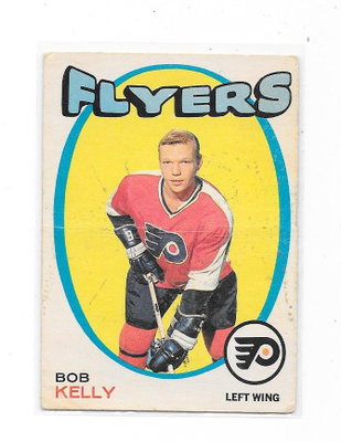 1971-72 OPC #203 Bob Kelly Philadelphia Flyers RC