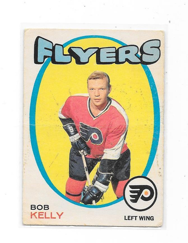 1971-72 OPC #203 Bob Kelly Philadelphia Flyers RC