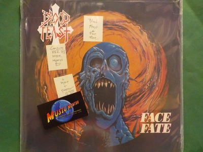 BLOOD FEAST - FACE FATE - GER 2022 REISSUE 12" EP + POSTER