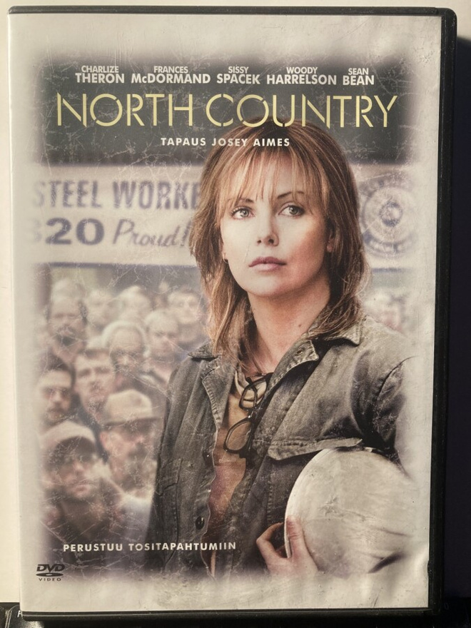 NORTH COUNTRY, DVD, Caro, Theron, McDormand, Harrelson