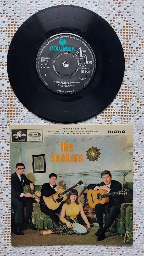 7" The Seekers: A World Of Our Own + Sinner Man / I´ll Never