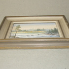 Helge Mieskonen KOSKI öljyväri 11x13cm - pikkukuva 2