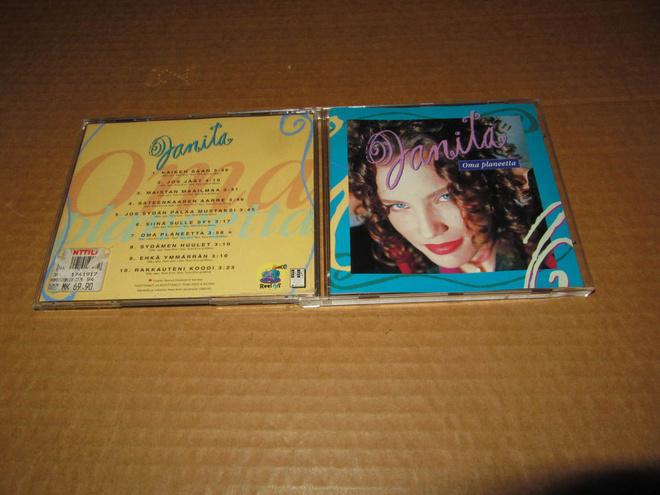 Janita CD Oma Planeetta v.1993  UUSI !