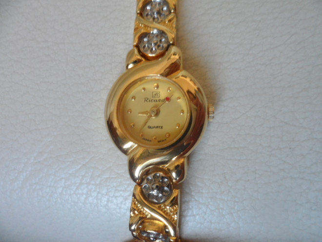 Kello 18K kultadublee Japan movt watch