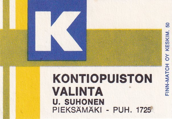 Pieksämäki, U. Suhonen, Kontiopuiston valinta   4/10