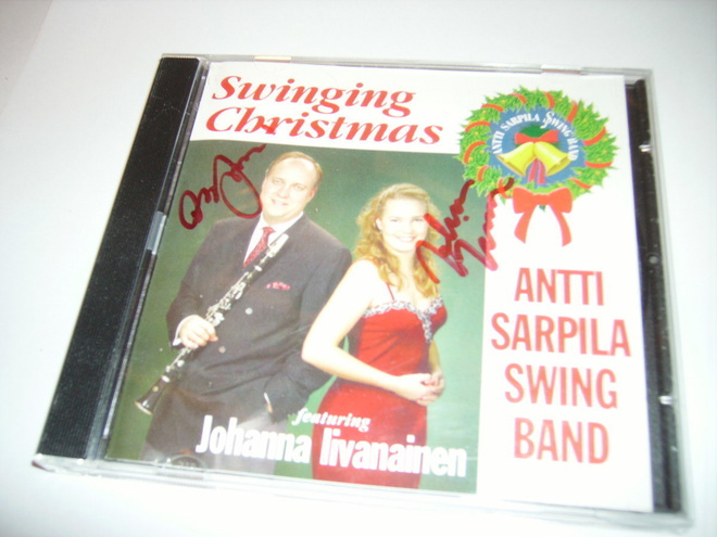 CD Antti Sarpila Swing Band featuring Johanna Iivanainen