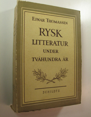 Ejnar Thomassen : Rysk litteratur under tvåhundra år