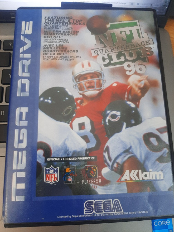 Sega Mega Drive NFL Quarterback Club 96 CIB