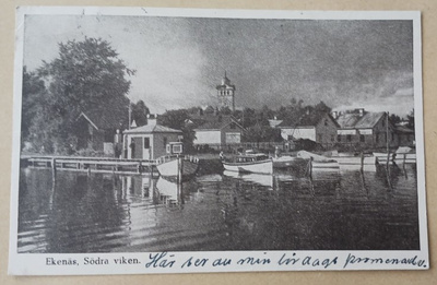 Ekenäs / Tammisaari, Södra viken, vanha mv pk, p. 1945