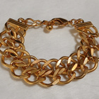 21k kullattu Kanadalainen rannekoru Gold plated - pikkukuva 1