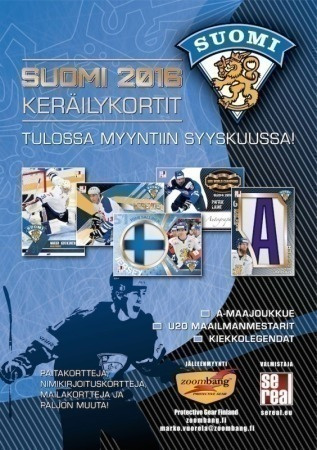 2016 Leijonat Suomi Sereal kortteja