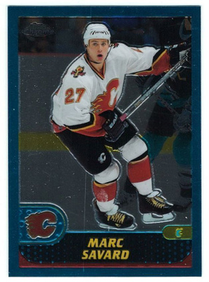 01-02 Topps Chrome #128 Marc Savard