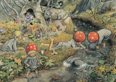 Elsa Beskow: Kevätpuro