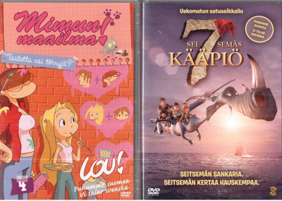 2 KPL DVD ELOKUVIA