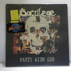 SACRILEGE - PARTY WITH GOD EX-/EX- UK 1986 LP - pikkukuva 1