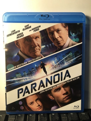 PARANOIA, BluRay, Luketic, Ford, Oldman, Hemsworth