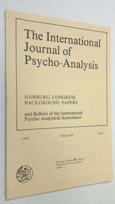 The International Journal of Psycho-Analysis - vol. 66, p...