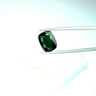 Kromi turmaliini 5.34ct syvä vihreä viistehiottu Itä-Afrikka - pikkukuva 4