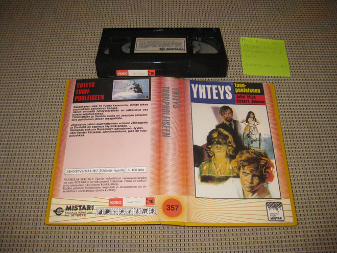 Yhteys Tuonpuoleiseen-VHS (FIx, Manaaja Rip Off, 1974)
